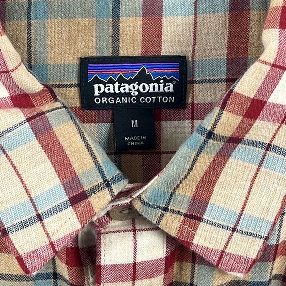 Patagonia Plaid Button Down Casual Shirt Medium - Picture 2 of 12